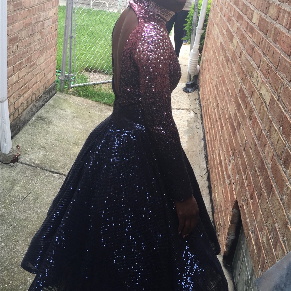 Beautiful customized ombré dress. - Picture 2 of 5